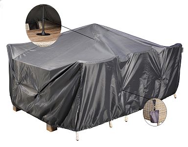 Ochranný obal na jídelní set obdélník 7930 Aerocover 180x150x85 cm