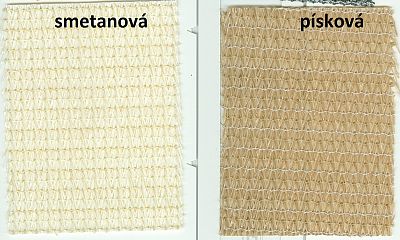 Venkovní roleta vadný kus šíře 98 cm písková